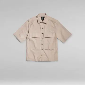 G-STAR RAW 포켓 부착 셔츠 반팔 L 사이즈