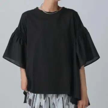LEPSIM 렙심 이소재 프릴 튜닉