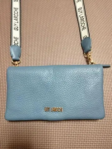 GUY LAROCHE 기라로쉬 숄더 월렛 블루 인기 색상