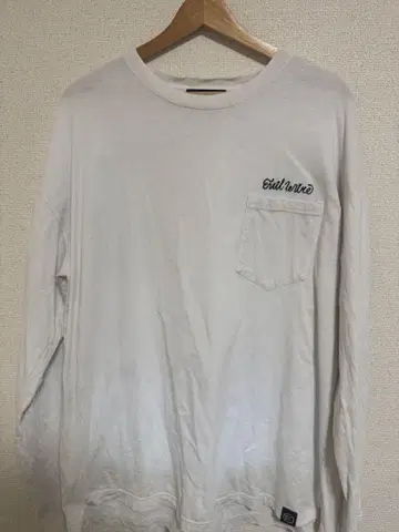 EVILWIRE evilwrie 이블와이어 로고 롱T XL