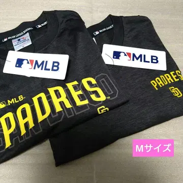 MLB 패드레스 메쉬 티셔츠 반팔 긴팔 M 사이즈 2장 세트