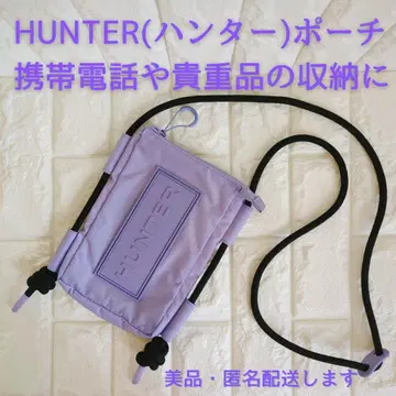 헌터 HUNTER 트래블 립스탑 리사이클 나일론 폰 파우치