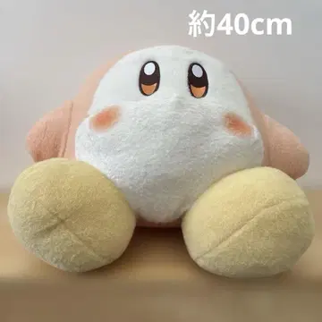 [새상품 택 포함] 별의 커비 양모 펠트풍 초BIG 봉제 인형 (와돌디)