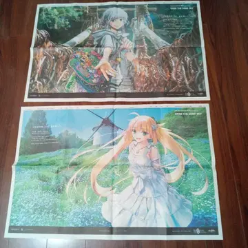 Fate/Grand Order 10주년 도쿠시마 신문 게재 광고 2일분