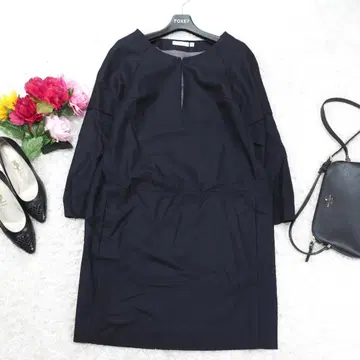 G6615*DRESSTERIOR 드레스테리어 A라인 울 원피스 블랙