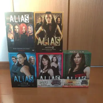 ALIAS DVD COMPLETE BOX 1~5 파이널 시즌 세트