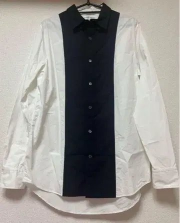 Alexander McQueen 알렉산더 맥퀸 바이컬러 셔츠