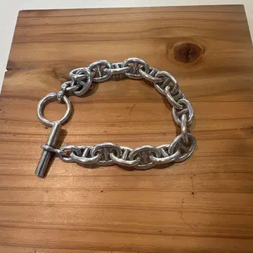 [ OVY ] Silver Anchor Chain Bracelet