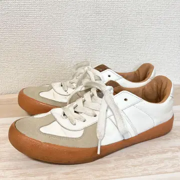 SVEC 저먼 트레이너 로우컷 스니커즈 가죽 23cm
