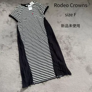 RODEO CROWNS 미사용 새상품 원피스 롱 원피스 플리츠 F