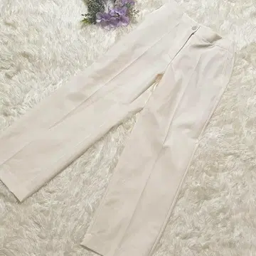 플라스테 웜 리저브 와이드 팬츠 화이트 S
