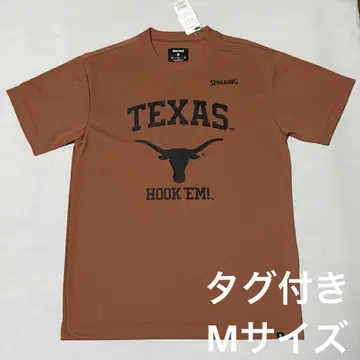 SPALDING 스 Spalding 롱혼즈 마크 티셔츠 오렌지 M