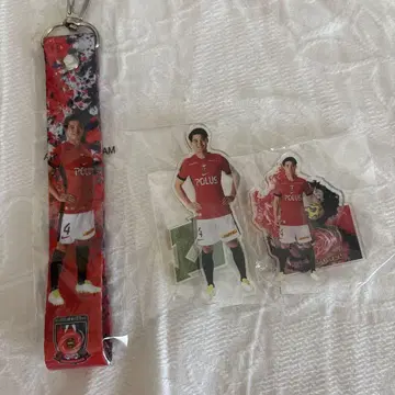 우라와 레즈 이시하라 히로카즈 선수 아크릴 스탠드 봉핀 세트