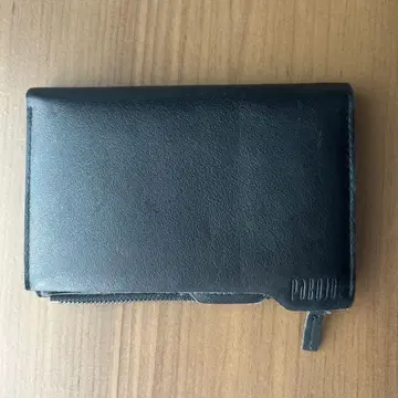 [새상품급] PABOJIU 블랙 접이식 지갑 가죽