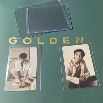 bts GOLDEN JUNG kOOK 트레이딩 카드