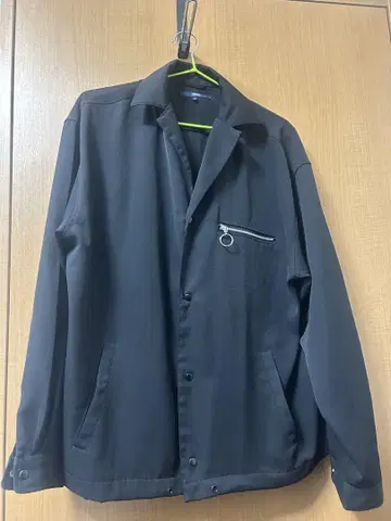 CIAOPANIC 블랙 오픈 카라 셔츠(긴팔) M 사이즈