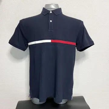 새상품 타미힐피거 블랙 피케 셔츠