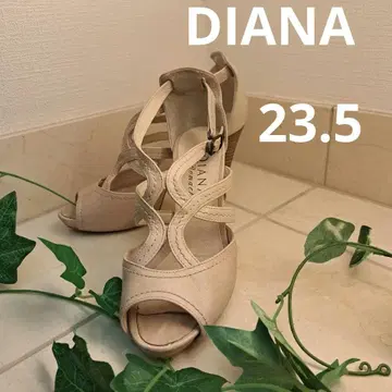 다이애나 오픈토 샌들 베이지 23.5