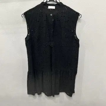Ballsey 블랙 레이스 슬리브리스