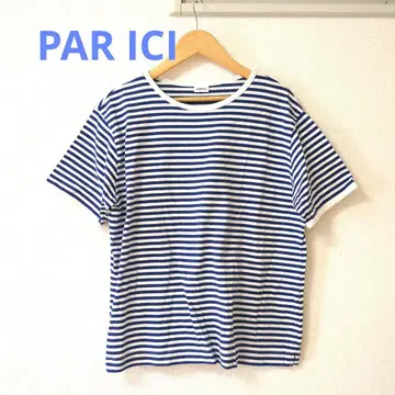 PAR ICI 인기 보더 티셔츠 반팔 여름옷 새상품급 스테디셀러 캐주얼
