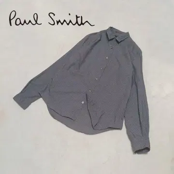 Paul Smith 폴스미스 도트 셔츠 L 일본제 코튼 100%