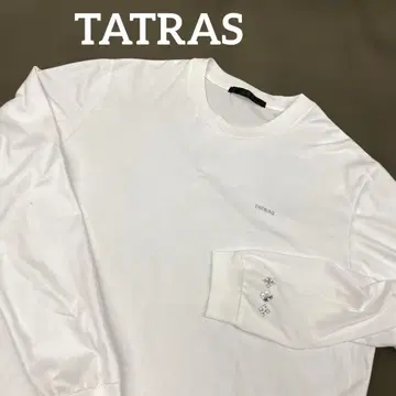 TATRAS 타트라스 긴팔 롱T 원포인트 로고 티셔츠 남성용 M