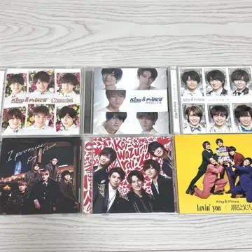 [ King&Prince ] CD 6 세트 [미사용품]