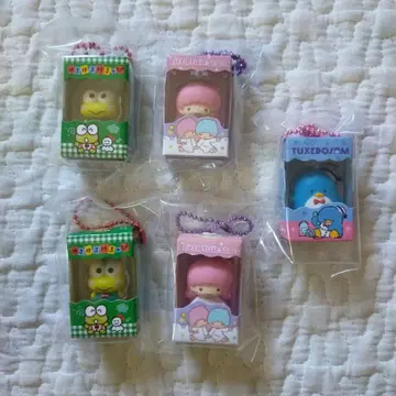 산리오 캐릭터즈 초코 박스 피규어 컬렉션 5점