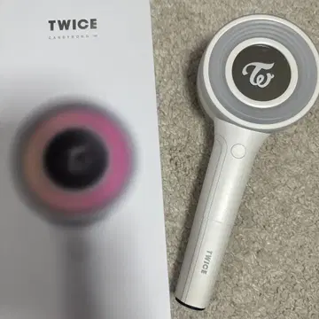 TWICE 응원봉 화이트/핑크
