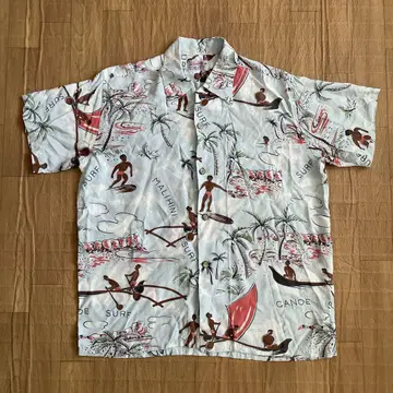 Riviera Hawaiian 알로하 셔츠 90's 일본제 리비에라