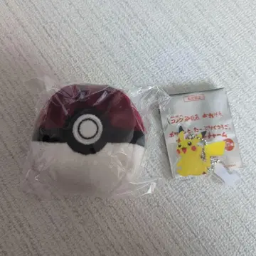 코메다 피카츄 몬스터볼 키링 세트