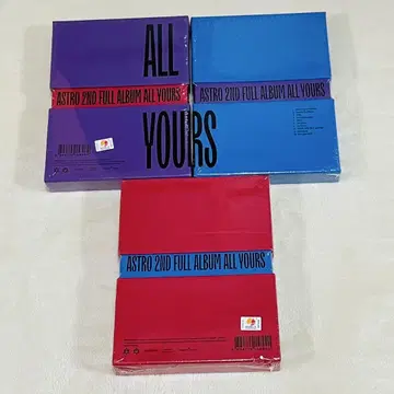 ASTRO 2nd 앨범 CD All yours 세트 새상품
