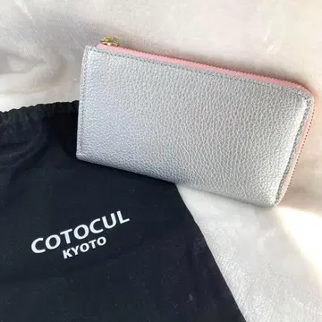 COTOCUL 코토카루 장지갑 실버 핑크