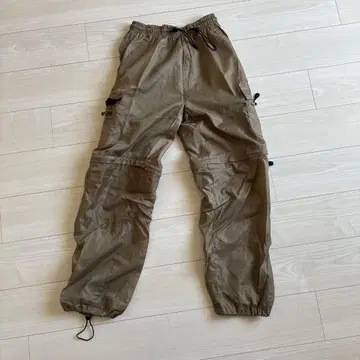 K-ZERO SPORTS 무릎 지퍼 카고 팬츠 M 바스락 Y2K