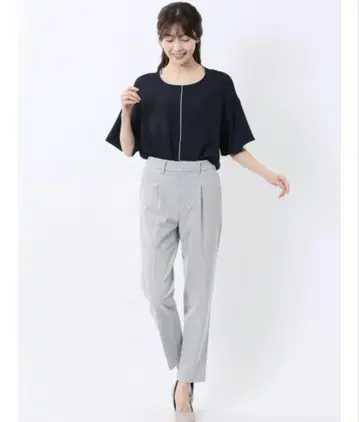 m.f.editorial 바이컬러 블라우스