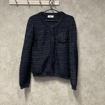 MOSCHINO 블랙 가디건 F