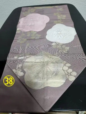 보라색에 커다란 매화꽃? 오비
