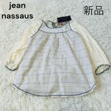 새상품 jean nassaus 진나소즈 시아 블라우스 보더 패턴