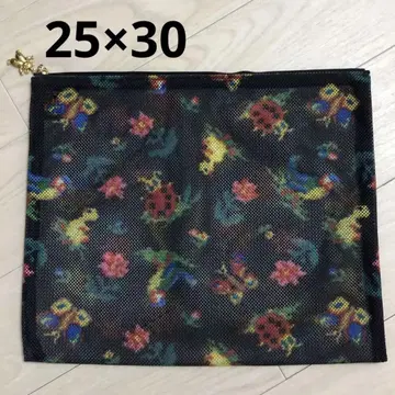 페일러 하이디 메쉬 파우치 블랙 25 x 30cm 1