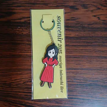 빨간 드레스 캐릭터 키링