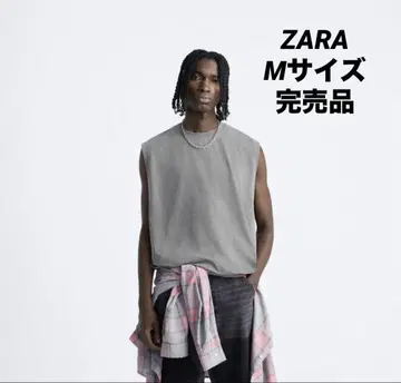 ZARA 자라 슬리브리스 탑 M 사이즈 완판템