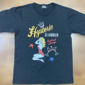 Hysteric Glamour 블랙 티셔츠 S 사이즈