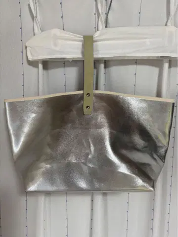 how to live 원 핸들 실버 BAG