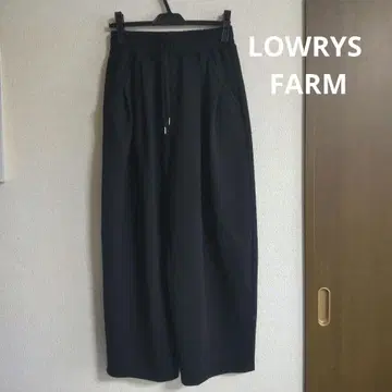 LOWRYS FARM 컷 이지 코쿤 팬츠