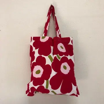 marimekko 실버 메달 우니코 토트백 에코백
