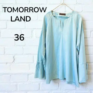 TOMORROWLAND 투모로우랜드 그린 블라우스 긴팔 36 S