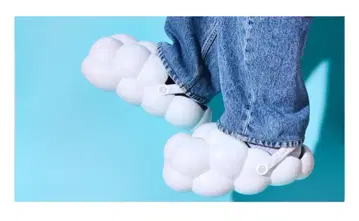 거의 새상품 구름 같은 신발 쿠모크츠 KUMOKKUTU 22~26cm