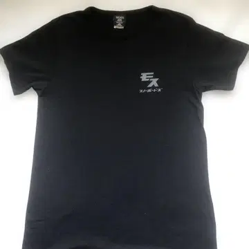MOSS 서핑 스노우 티셔츠 블랙