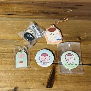 치이카와 밤만쥬 쿠라스시 피규어 아크릴 참 외 5종 세트