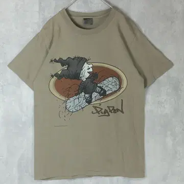 changes 스누피 90s pigpen 피그펜 티셔츠 USA제